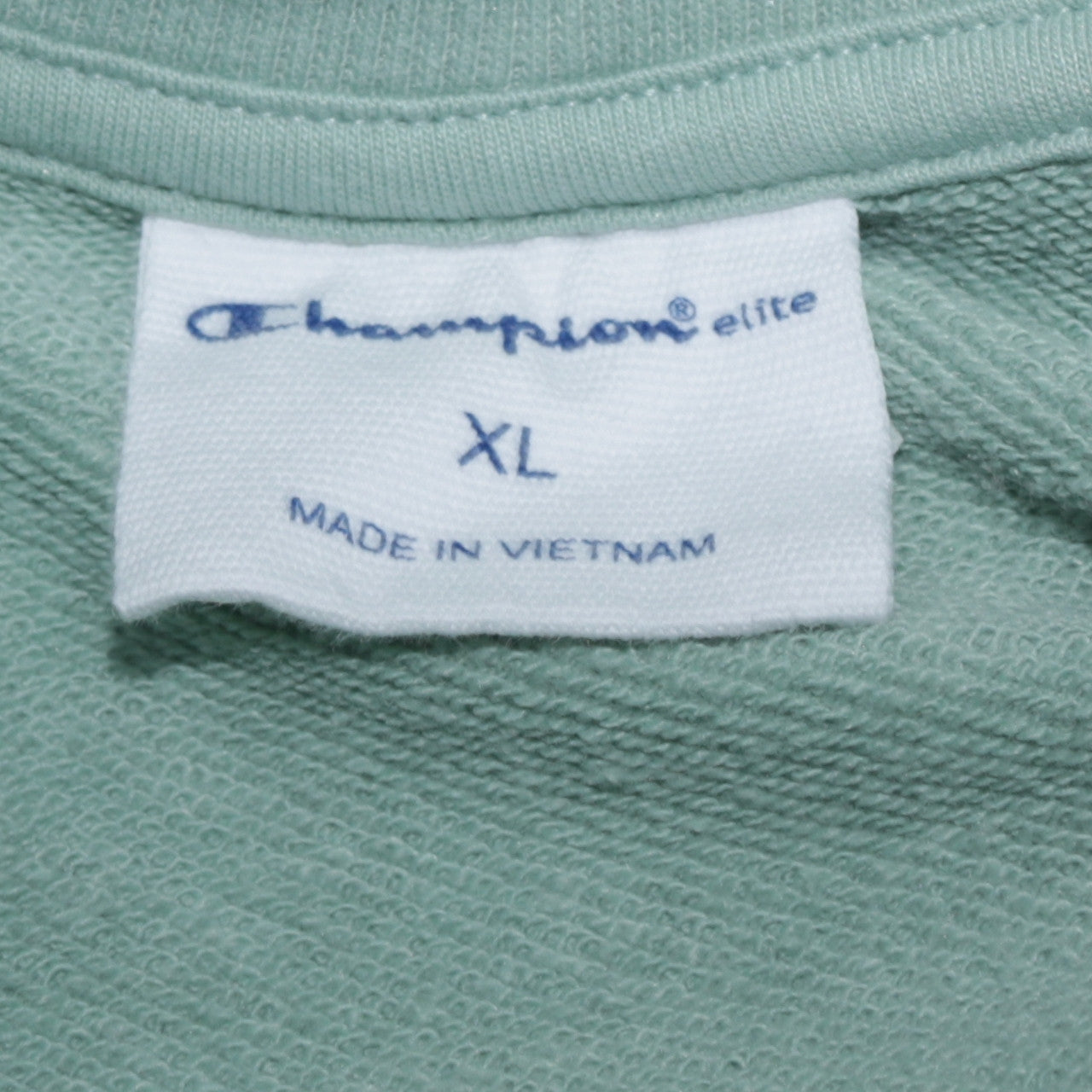 Champion Women’s Mint Green Pullover Hoodie XL Cotton Blend