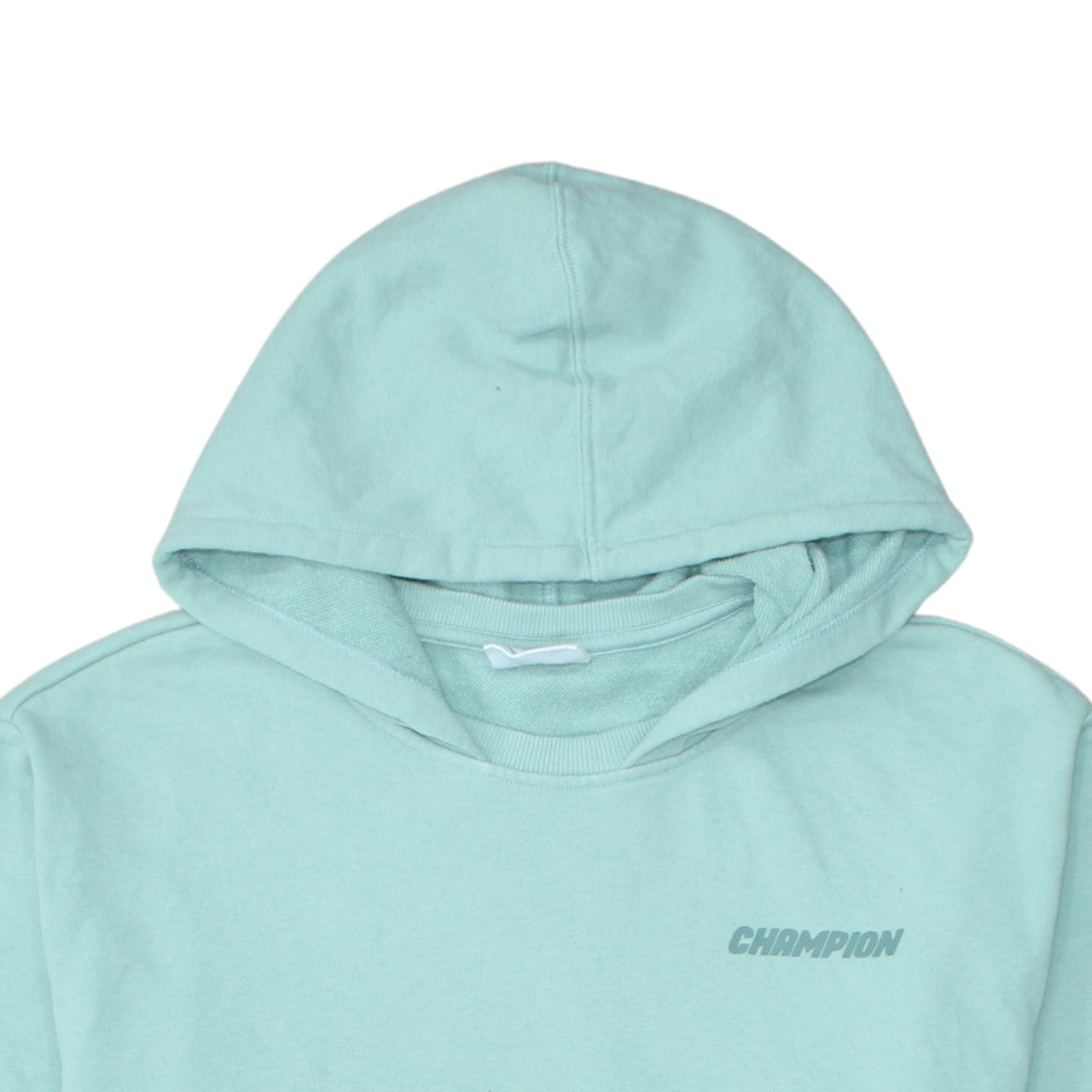 Champion Women’s Mint Green Pullover Hoodie XL Cotton Blend
