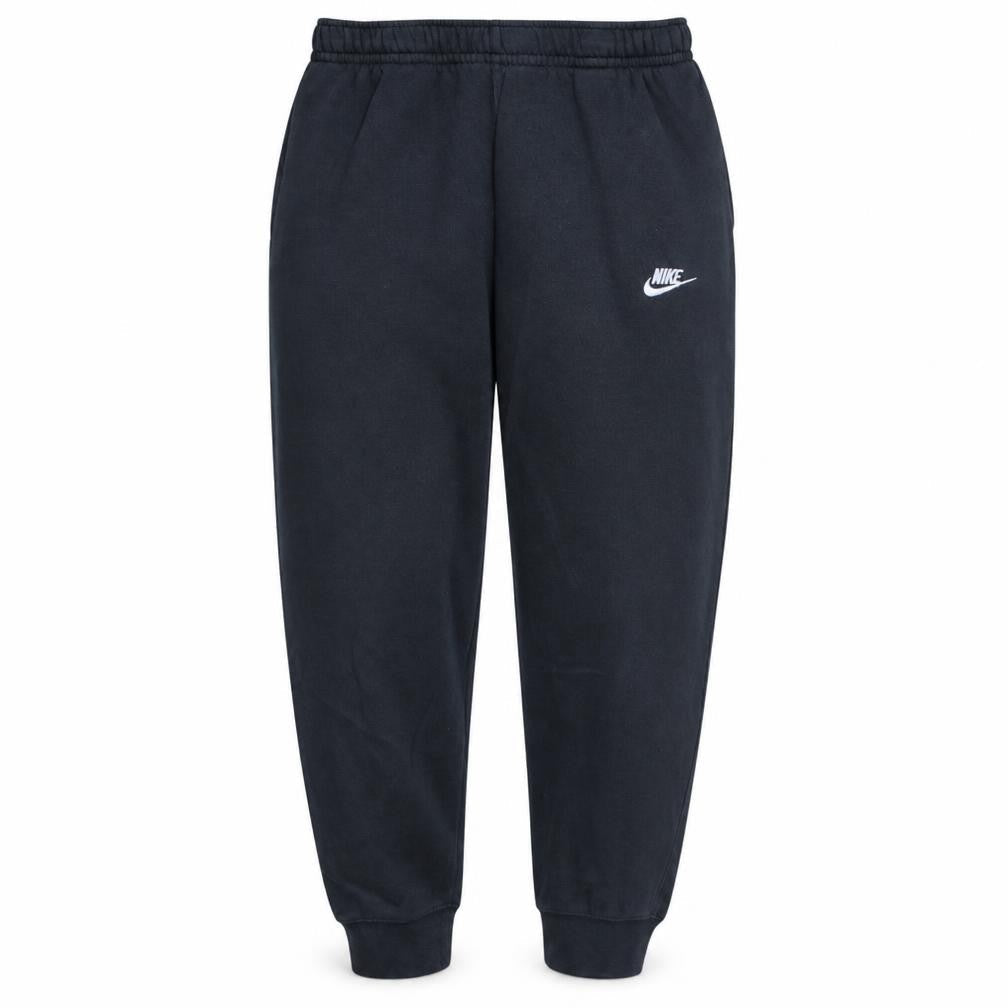 Nike Men’s Black Sweatpants L Regular Fit Fleece Joggers