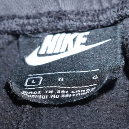 Nike Men’s Black Sweatpants L Regular Fit Fleece Joggers