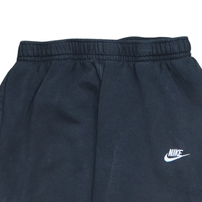 Nike Men’s Black Sweatpants L Regular Fit Fleece Joggers