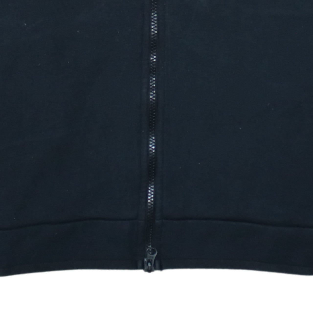 Nike Men's Black Full Zip Hoodie Medium Regular Fit Fleece