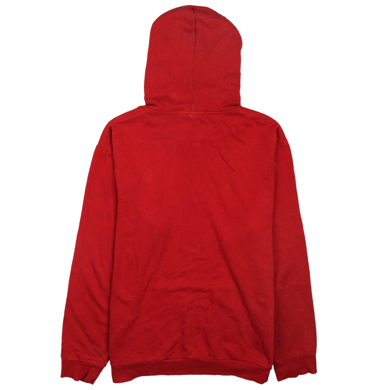 DC Mens Red Pullover Hoodie XL Fleece Streetwear Skate Style