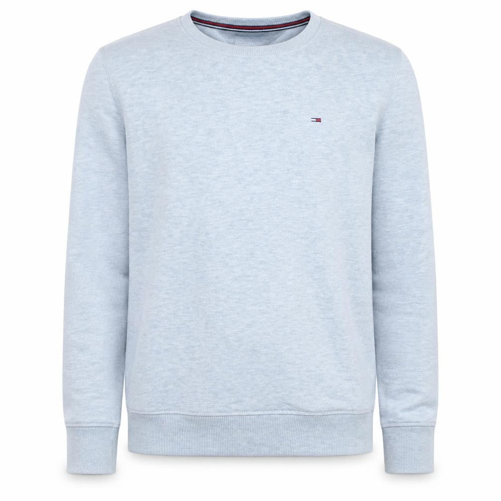 Tommy Jeans Men's Grey Regular Fit Crew Neck Sweatshirt Size S