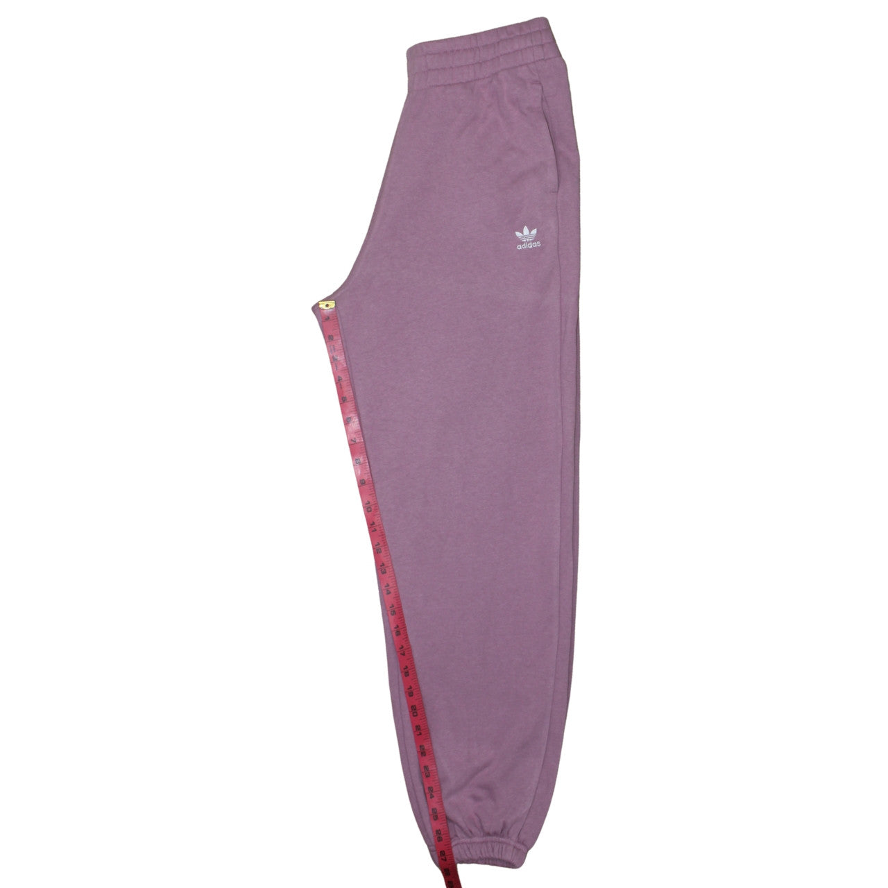 Adidas Women's Purple Sweatpants Small Regular Fit Fleece Joggers