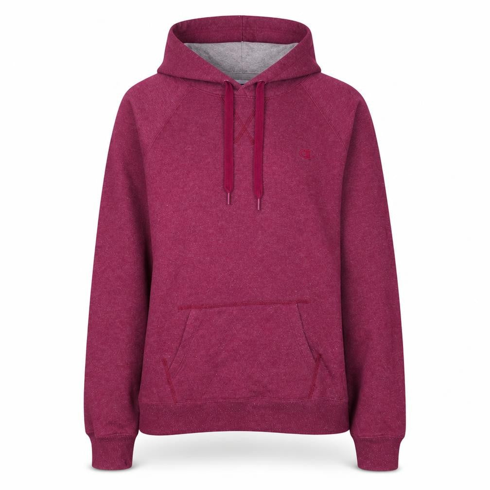 Champion Womens Burgundy Hoodie L Pullover Hooded Sweatshirt