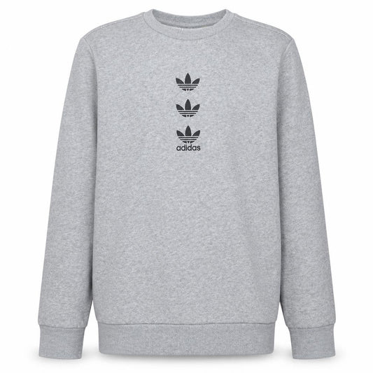 Adidas Boys Grey Crew Neck Pullover Sweatshirt 13-14 Years