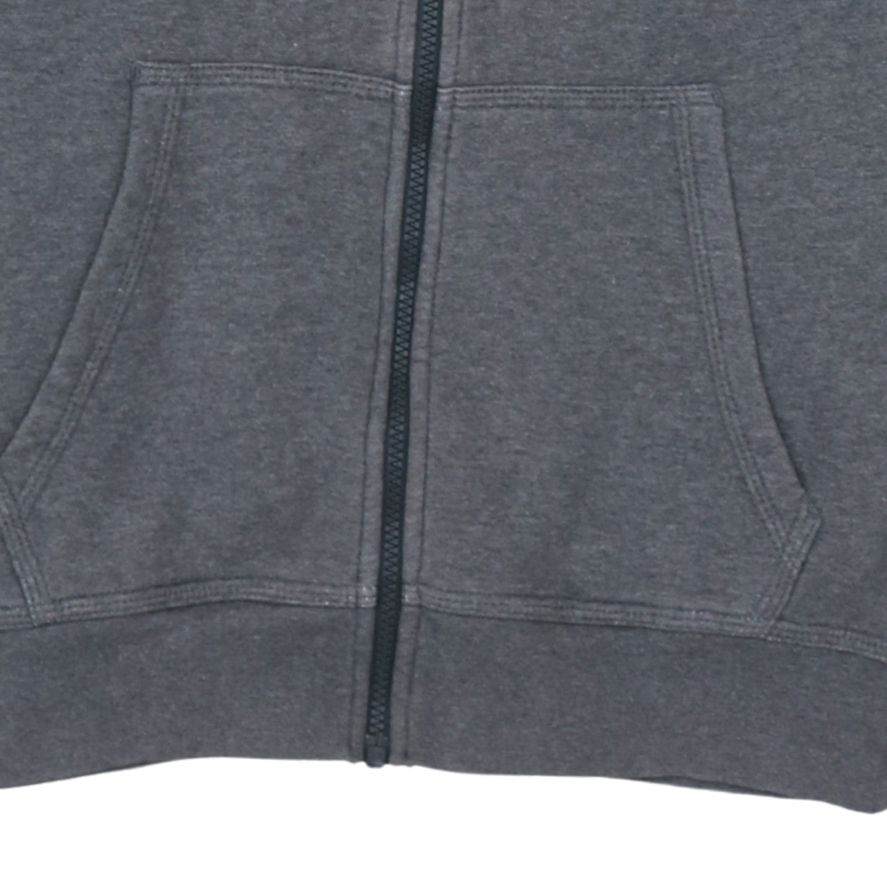 Nike Men's Grey Full Zip Hoodie Size S Fleece Sportswear