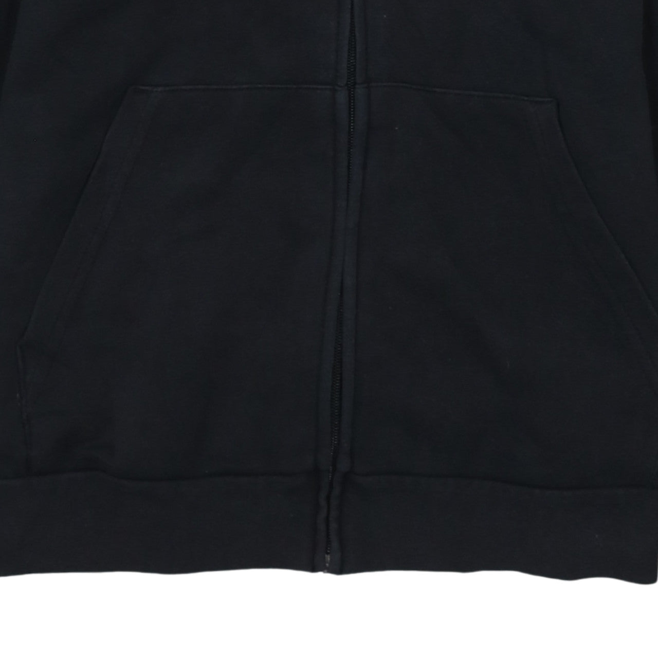 Adidas Women's Black Full Zip Hoodie L 16-18 Hooded Sweatshirt