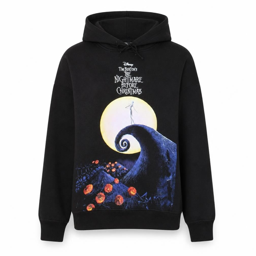 Primark Women’s Black The Nightmare Before Christmas Pullover Hoodie XS