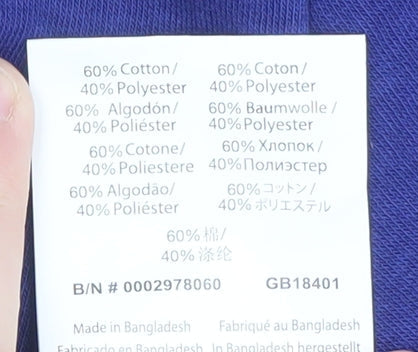McLaren Men’s Blue Full Zip Hoodie 2XL Racing Graphic Sweatshirt