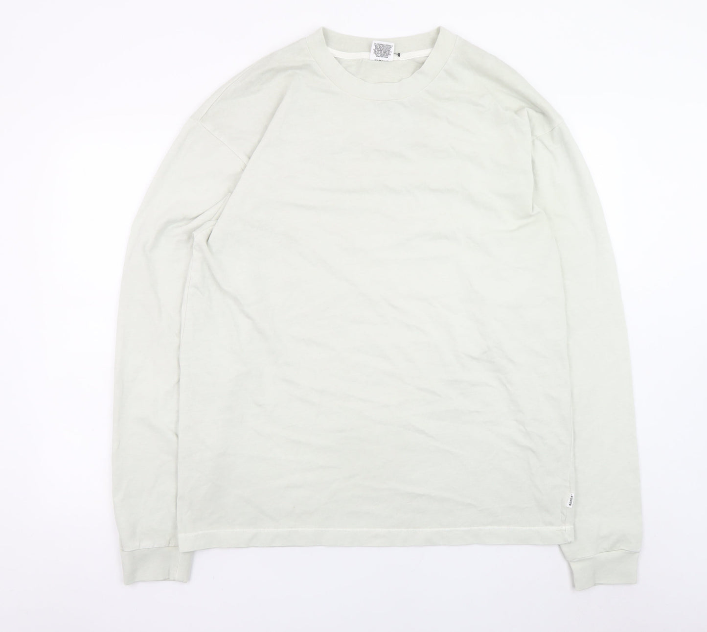 Bonds Mens Beige Crew Neck Long Sleeve Sweatshirt XL Cotton