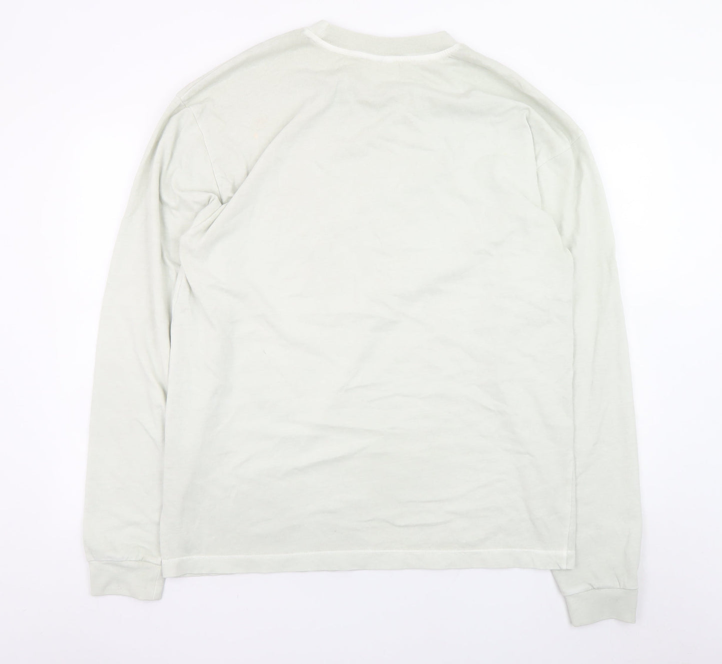 Bonds Mens Beige Crew Neck Long Sleeve Sweatshirt XL Cotton