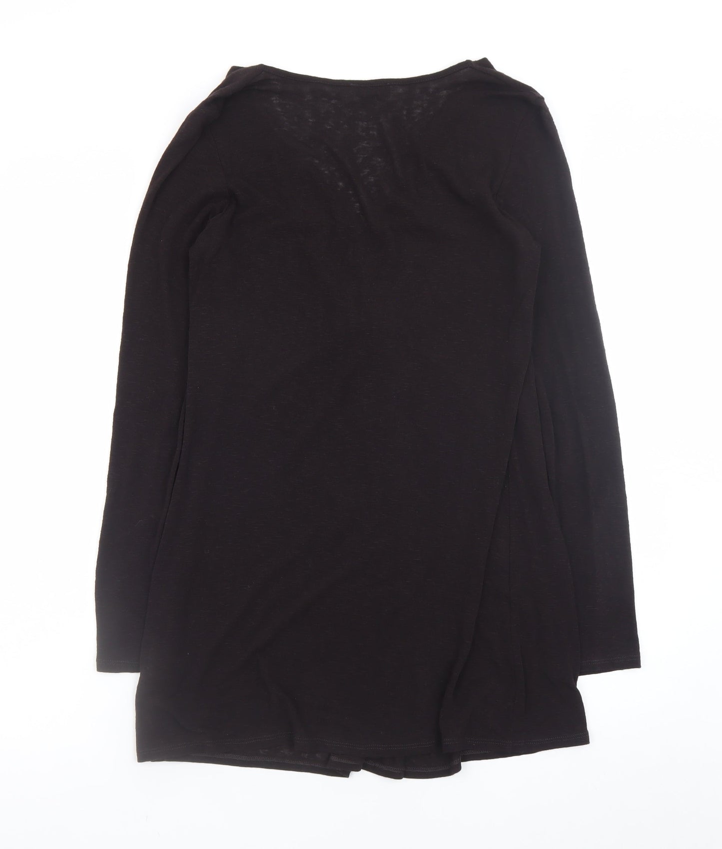 Phase Eight Women’s Black L A-Line V-Neck Jersey Dress