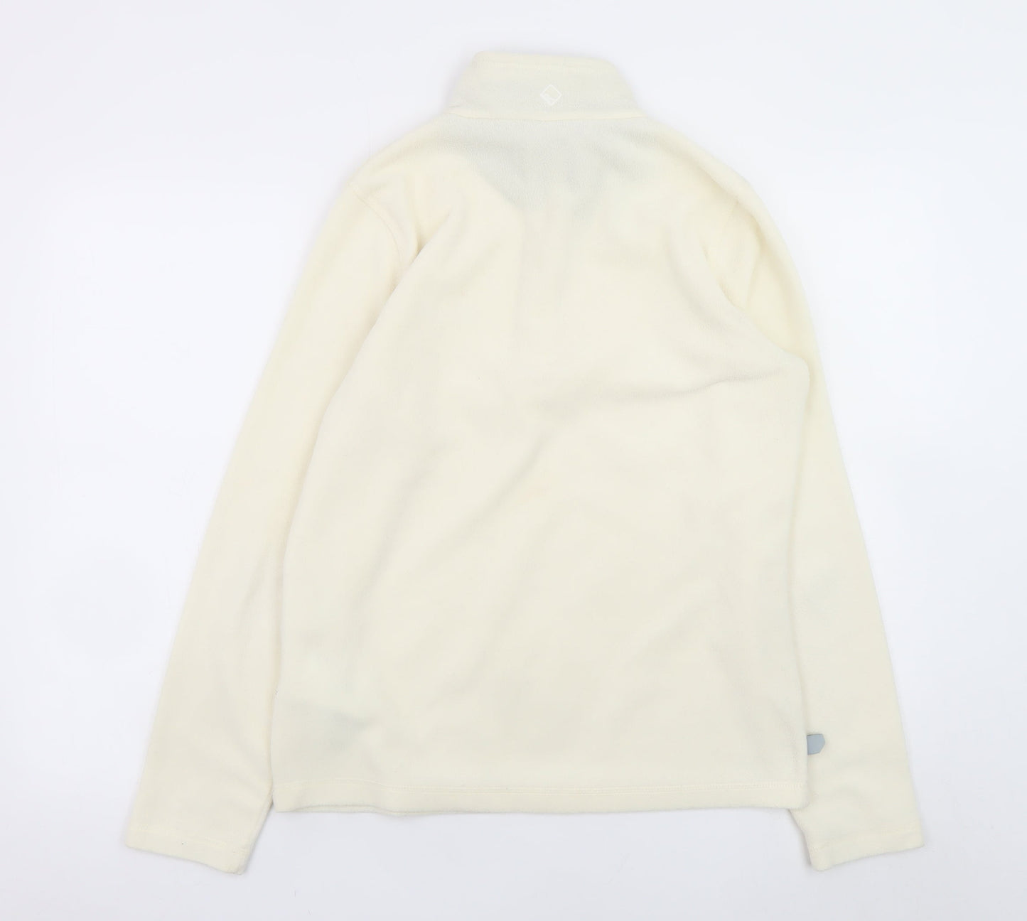Regatta Women’s Beige 1/2 Zip Fleece Sweatshirt UK 12 Polyester