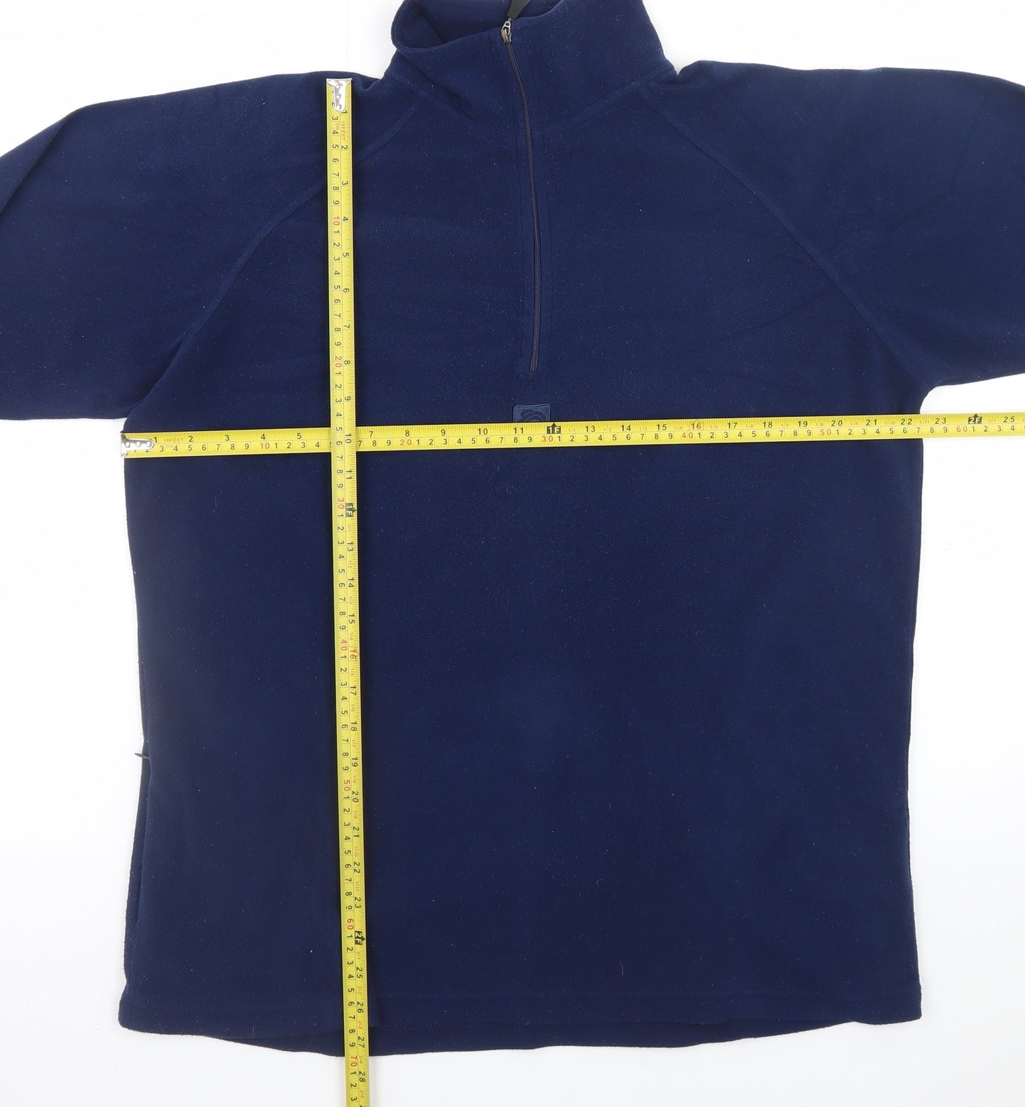 Craghoppers Men's Blue Fleece Half Zip Pullover Sweatshirt M