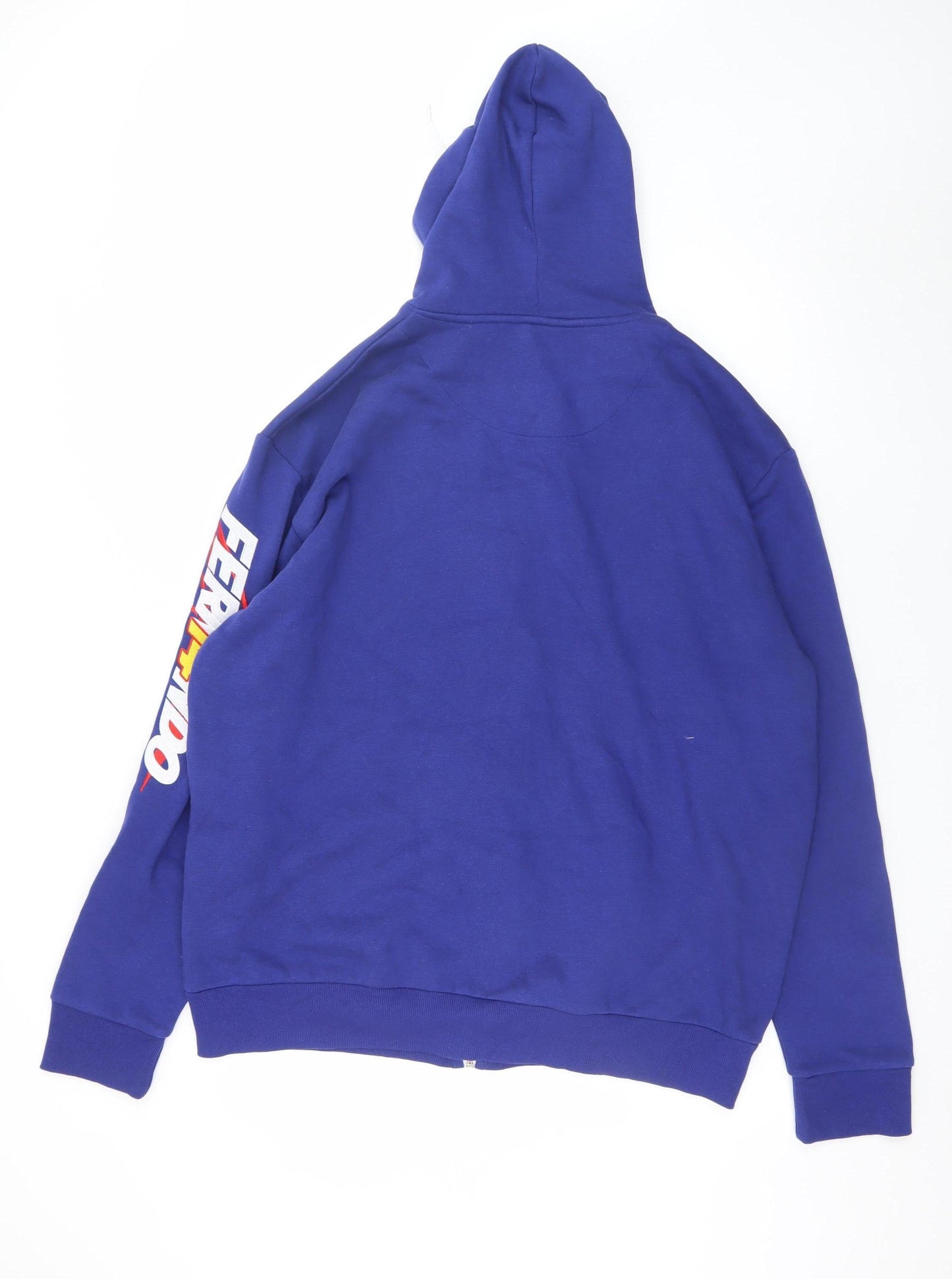 McLaren Men's Blue Full Zip Graphic Racing Hoodie XXL