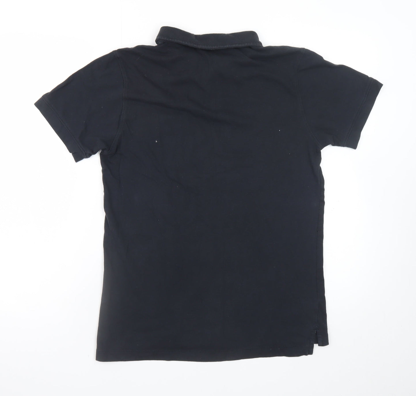 Levi's Men's Black Short Sleeve Cotton Polo Shirt Size S