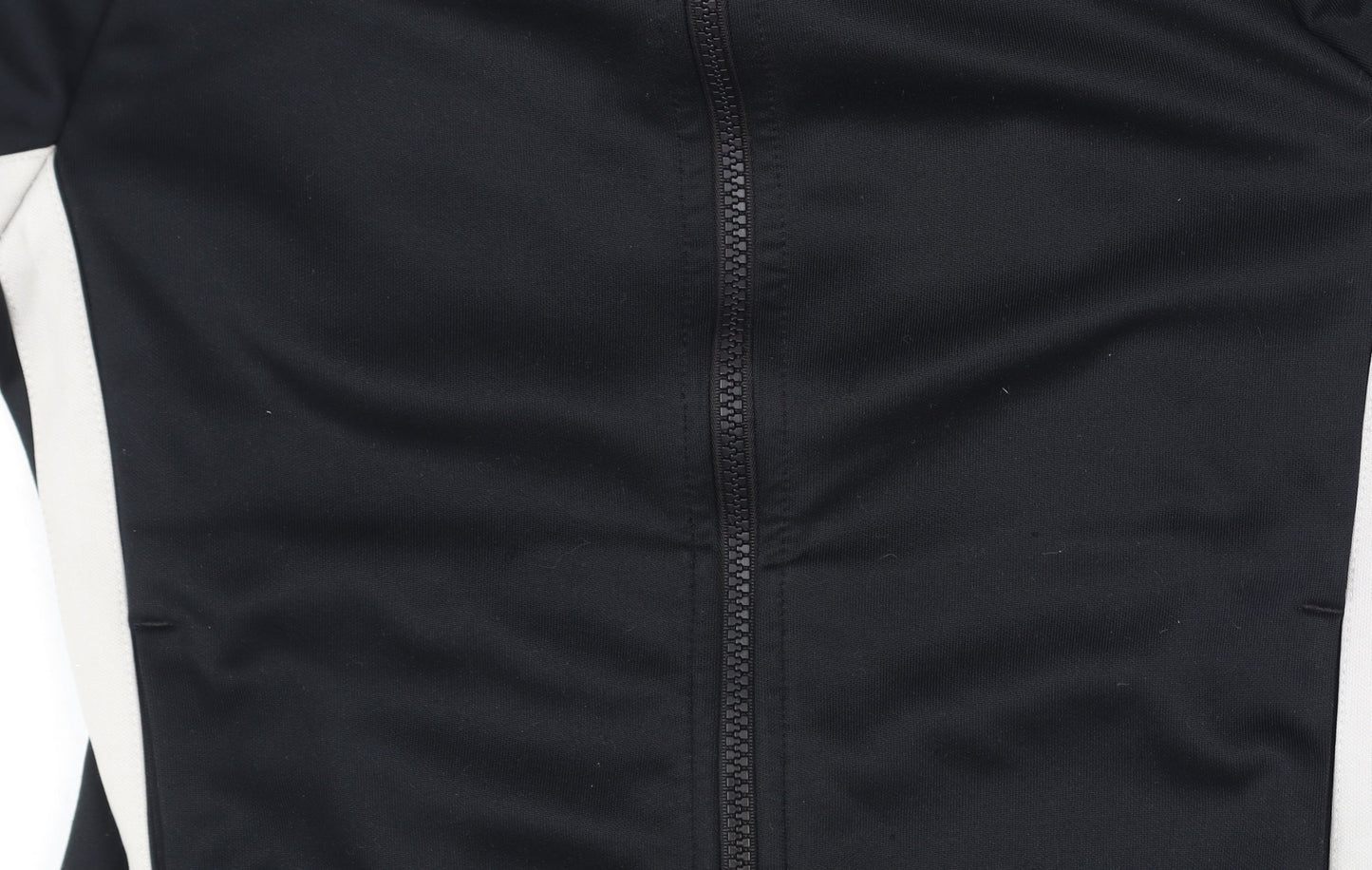 Nike Girls Black Track Jacket 11-12 Years Full Zip Polyester Athletic Style