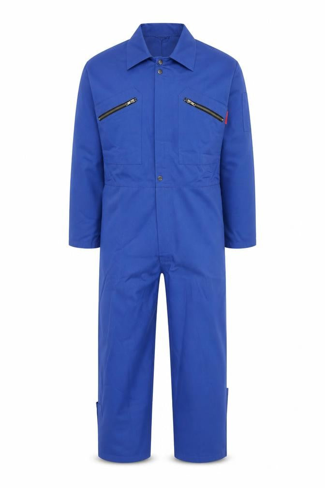 Trojan Men's Blue Workwear Cargo Trousers M Regular Fit