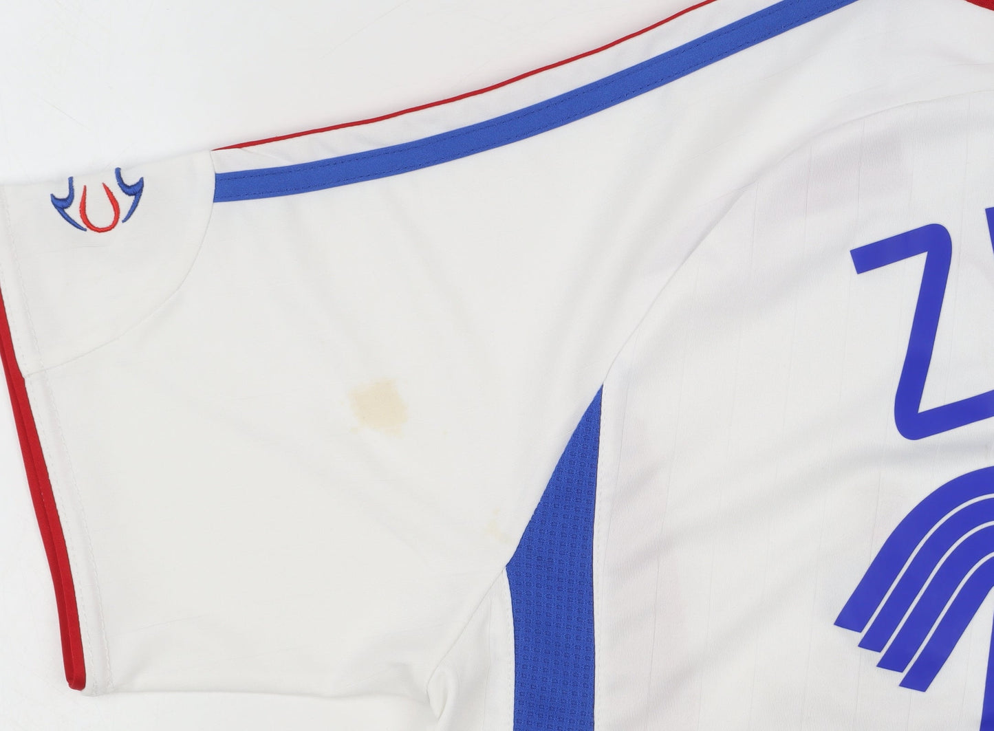 Adidas France 2006 Zidane #10 Men's White Home Football Shirt M
