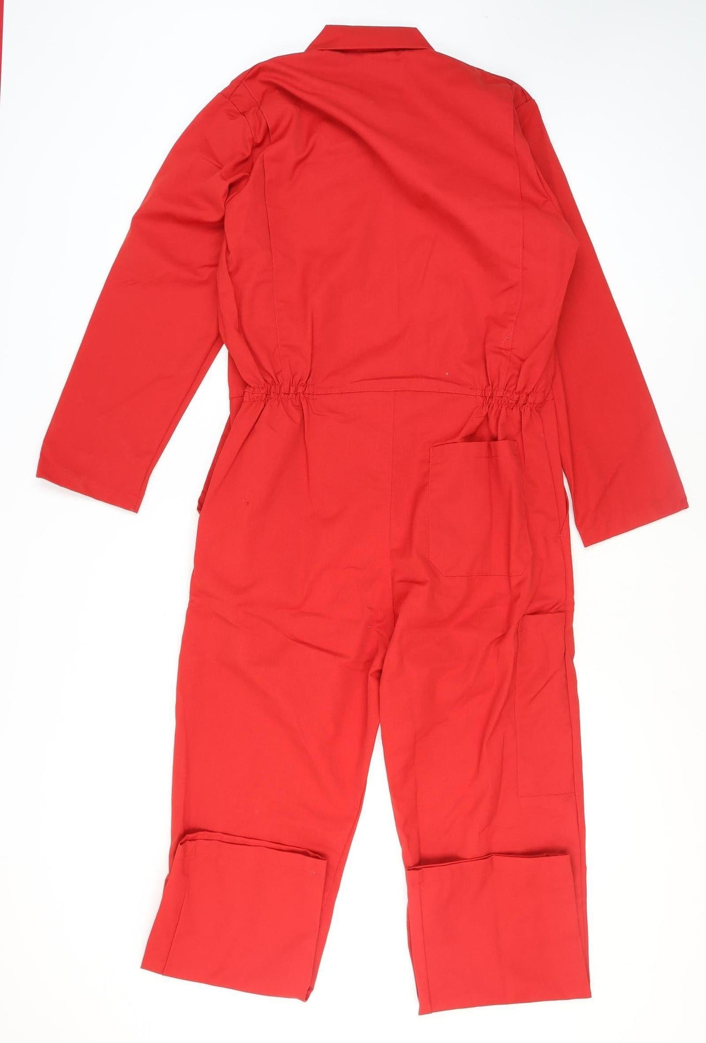 Work King Men Red Regular Fit Cargo Workwear Trousers S