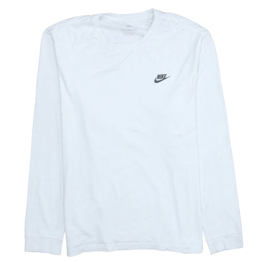 Nike Men's White 2XL Pullover Long Sleeve Crew Neck Sweatshirt