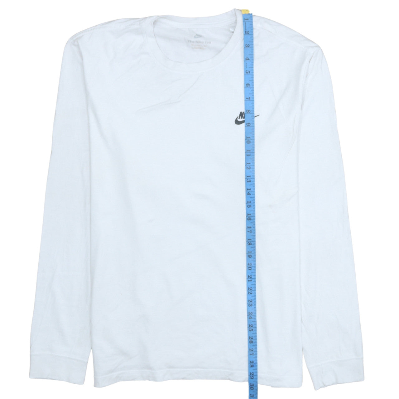Nike Men's White 2XL Pullover Long Sleeve Crew Neck Sweatshirt