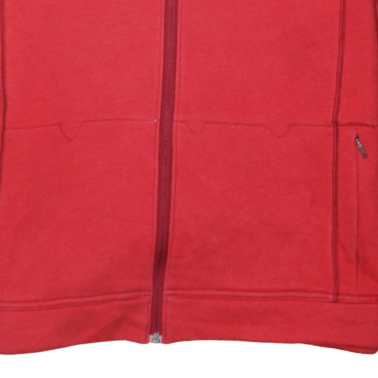 Columbia Women's Red Full Zip Fleece Jacket L Outdoor Activewear