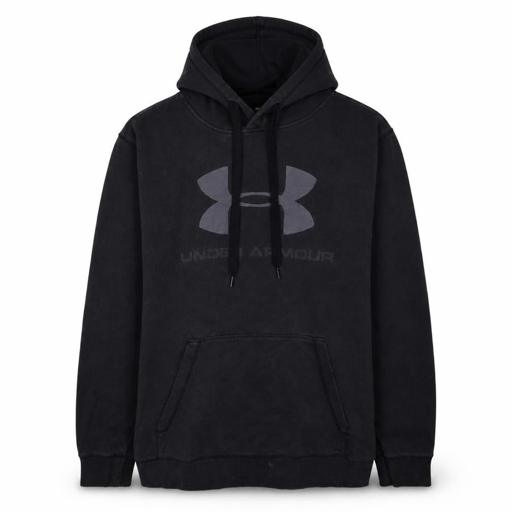 Under Armour Men's Black 2XL Pullover Hoodie ColdGear Fitted
