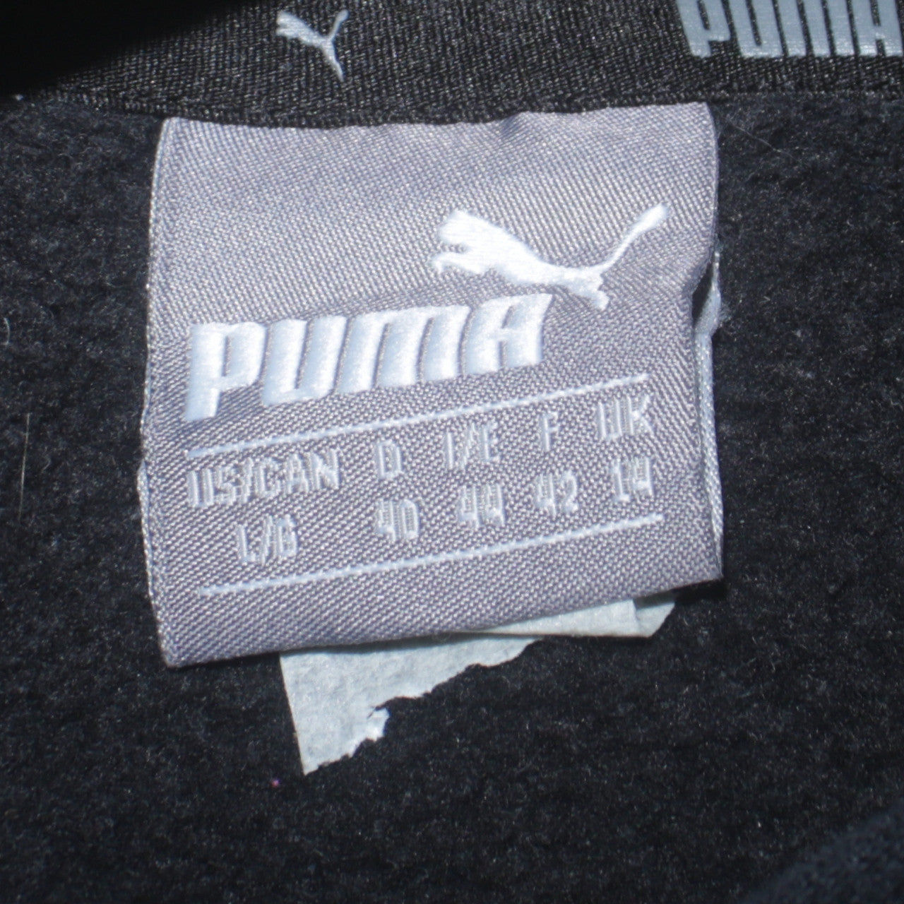 Puma Women's Black Pullover Hoodie Size 14 Hooded Sweatshirt