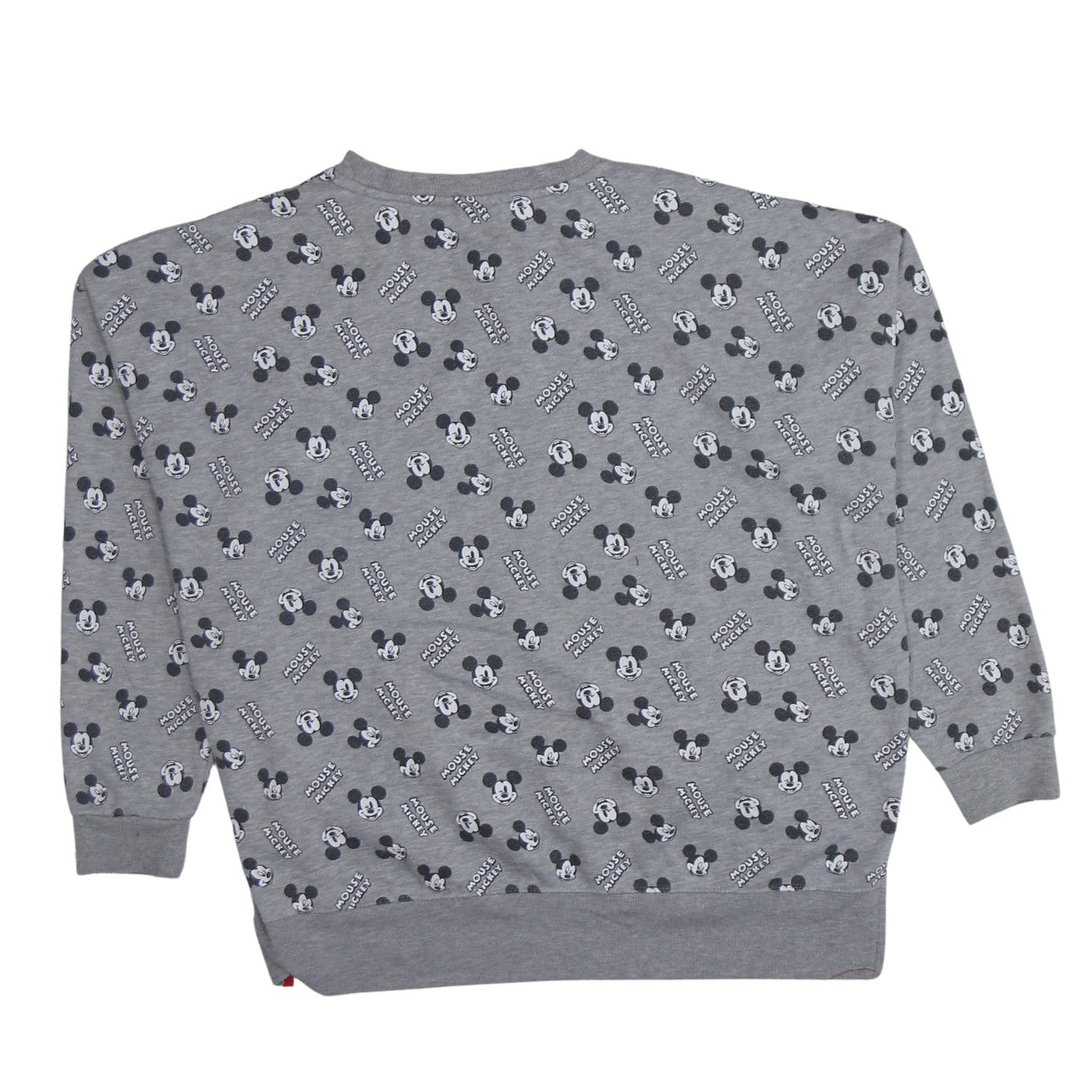 Disney Womens Grey Mickey Mouse Print Sweatshirt XL