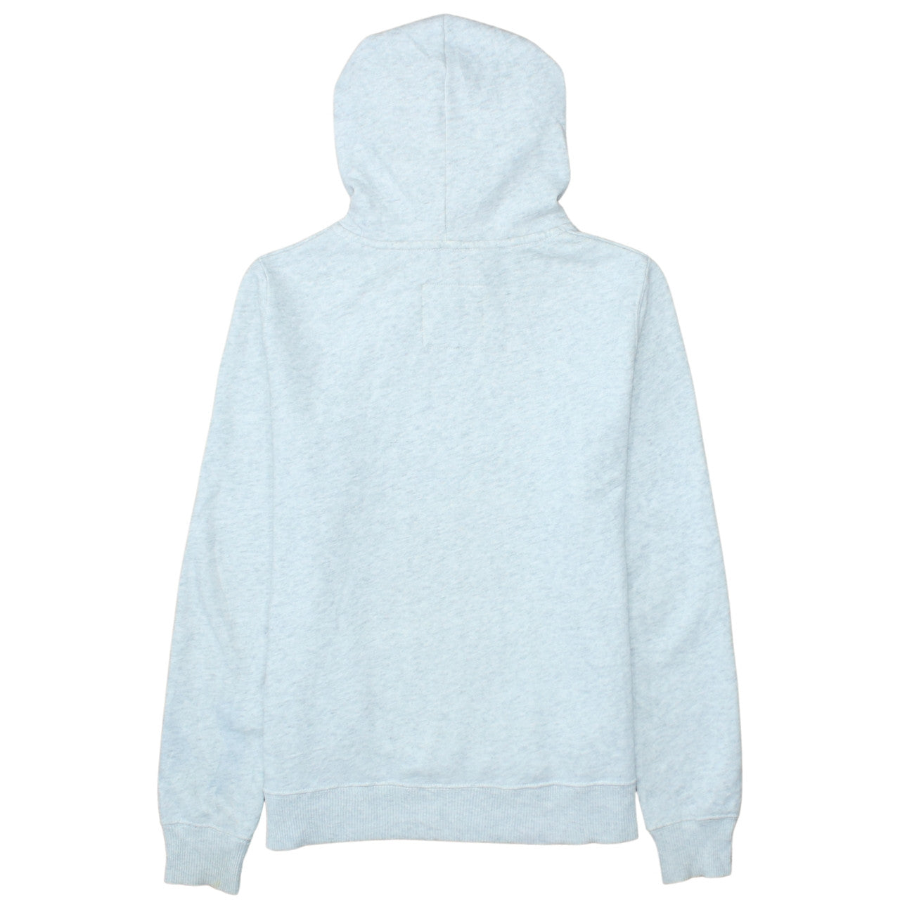 Hollister Womens Light Grey Hoodie Small Pullover Cotton Blend