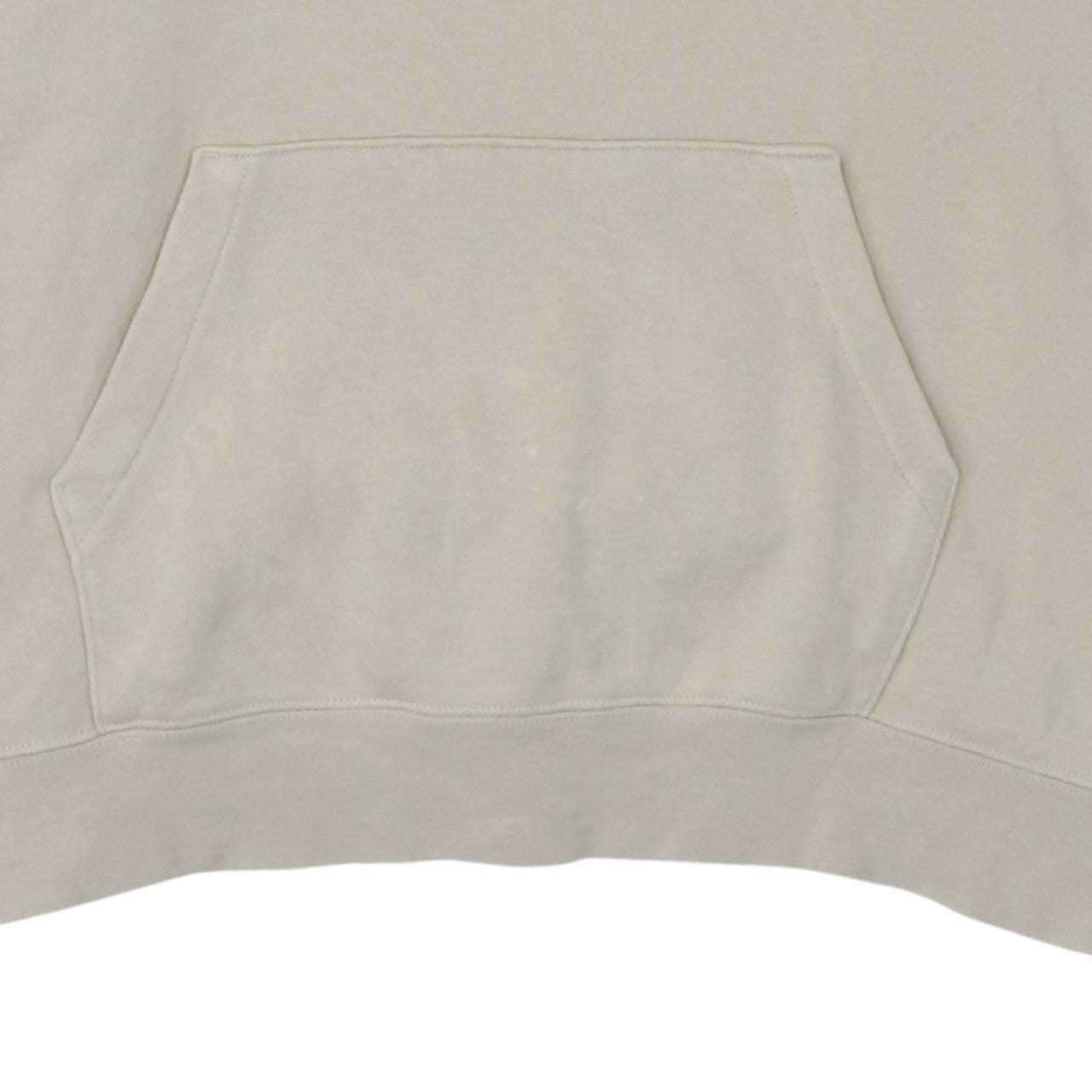 Nike Men's Beige Pullover Hoodie M Regular Fit Fleece Sweatshirt