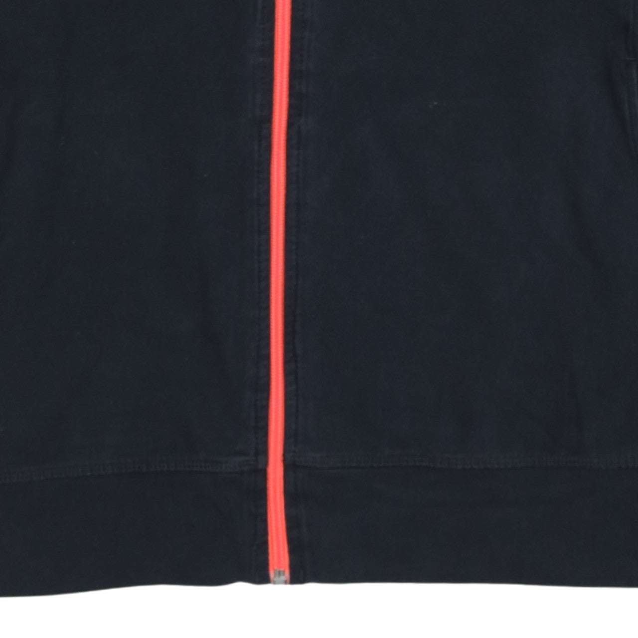 Reebok Womens Black Track Jacket L Full Zip Athleisure Sportswear