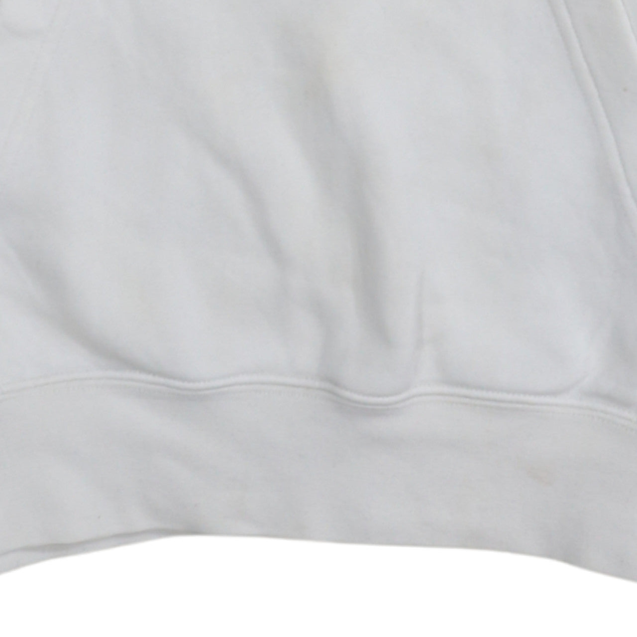 Nike Men's White XS Pullover Hoodie with Brown Logo