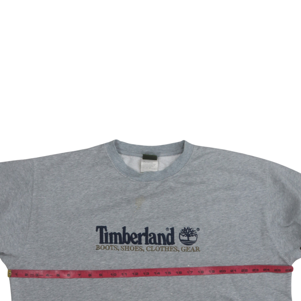 Timberland Mens Grey XL Pullover Fleece Sweatshirt