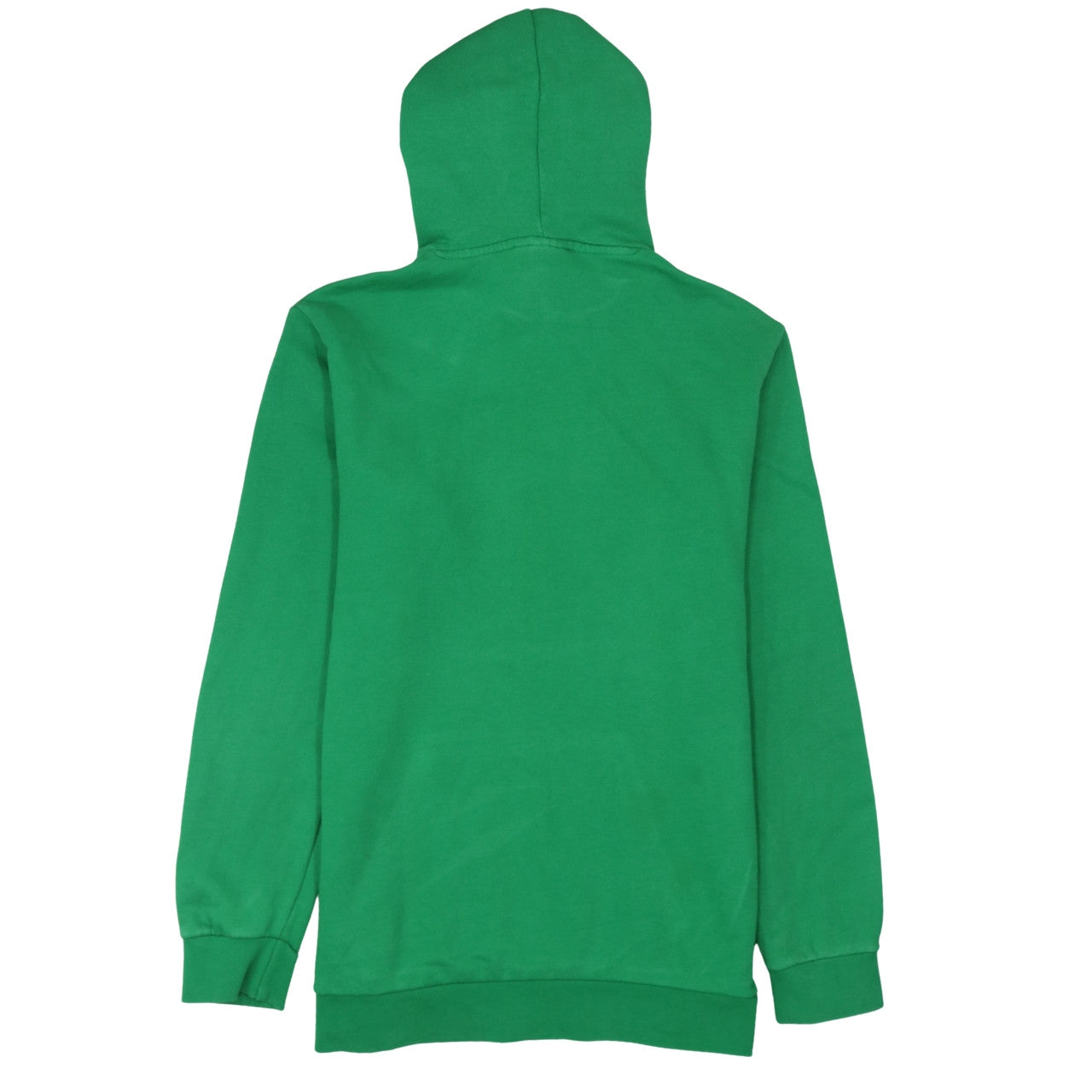 Adidas Mens Green Pullover Hoodie M Sports Fleece Sweatshirt