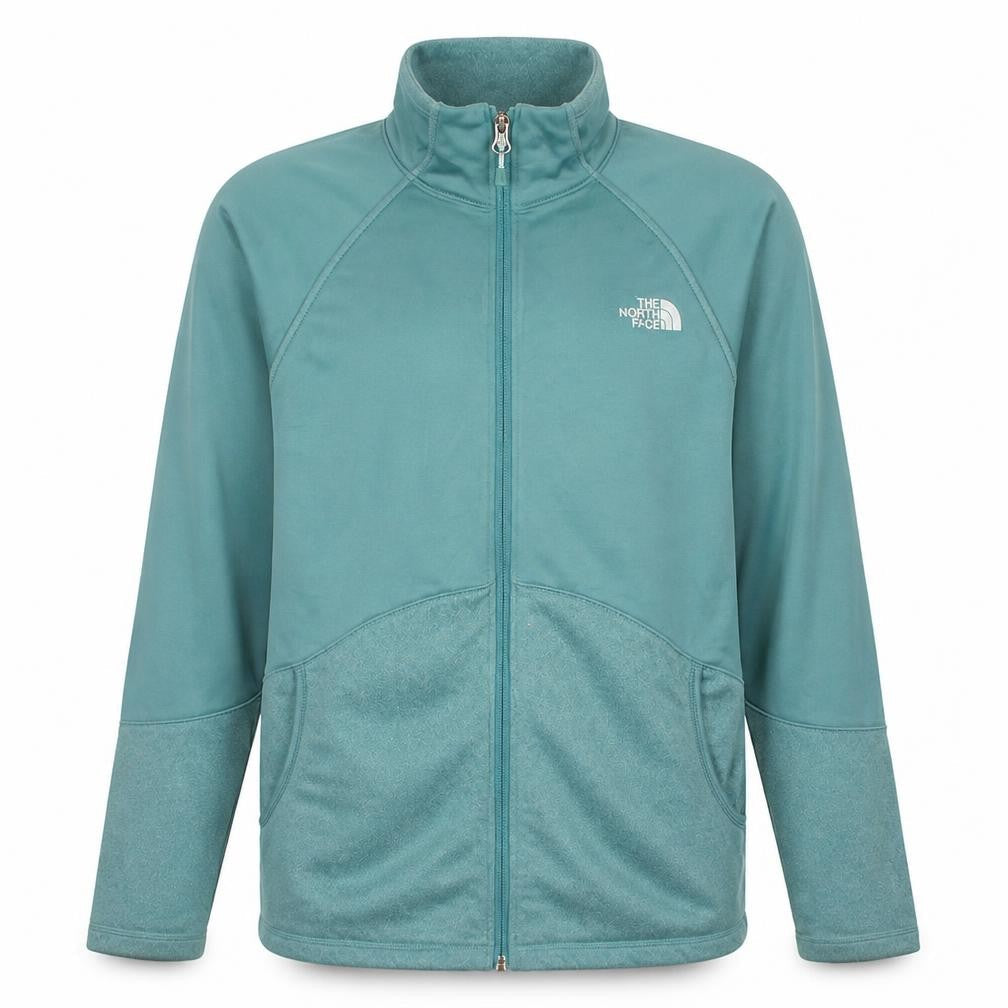 The North Face Unisex Green XL Full Zip Fleece Jacket