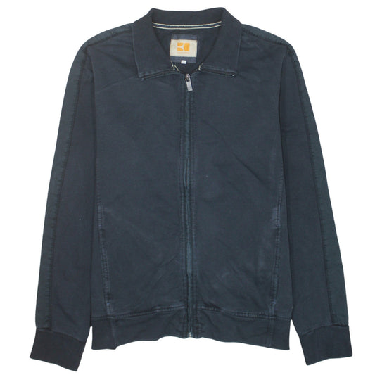 Boss Orange Men's Black XL Full Zip Cotton Casual Jacket