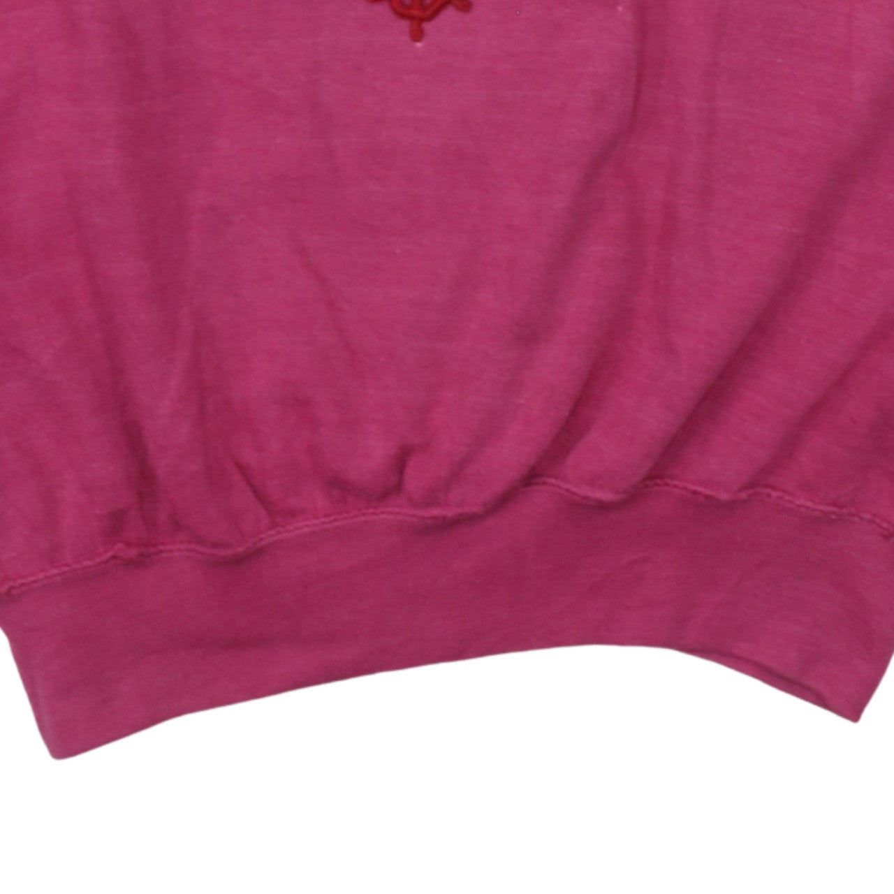 Champion Womens Pink Crew Neck Pullover Sweatshirt Size L