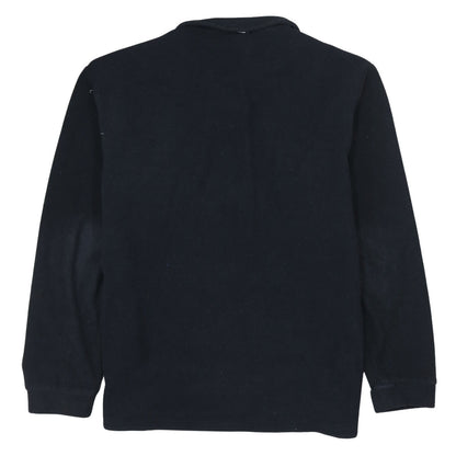 Brand and care label for Fila Men's Black 2XL Full Zip Fleece Jacket