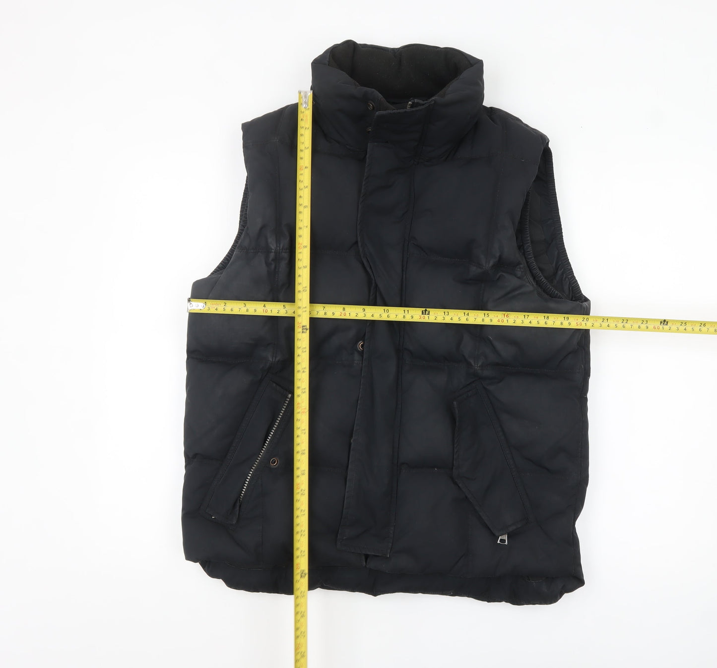 Banana Republic Women's Black Puffer Down Waistcoat Size S