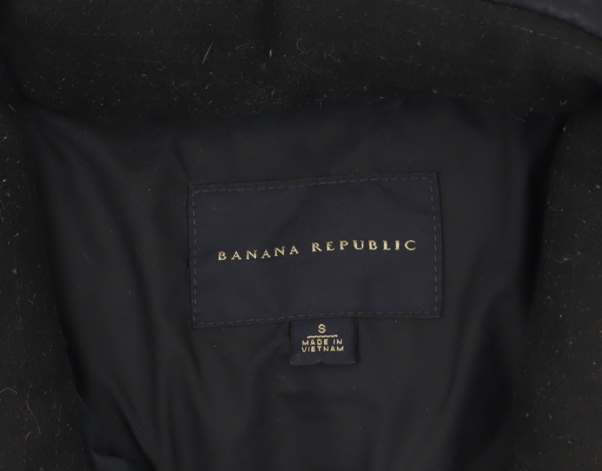 Banana Republic Women's Black Puffer Down Waistcoat Size S
