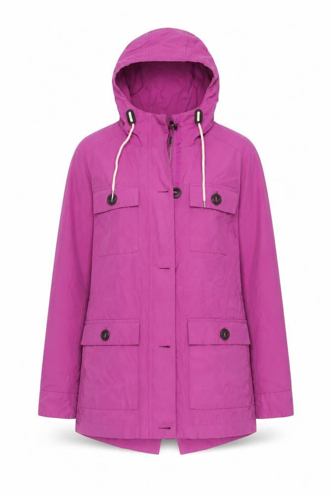 Marks & Spencer Women's Pink Hooded Parka Jacket Size 10