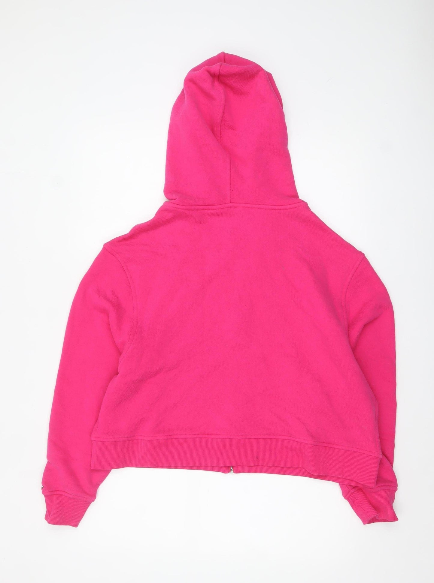 Tommy Hilfiger Women’s Pink Full Zip Hoodie XL Cotton Blend