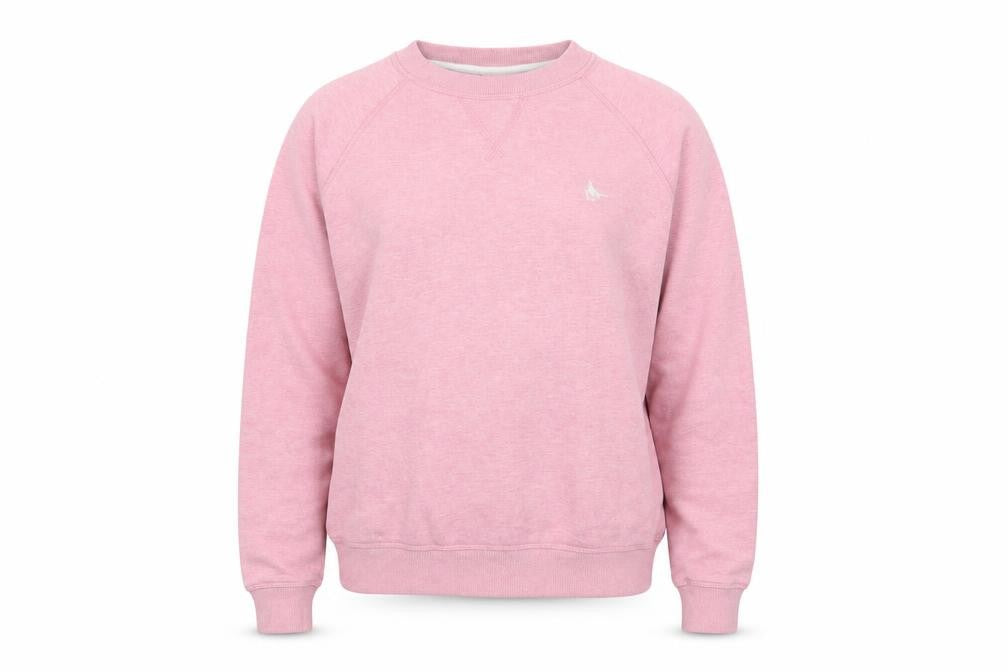 Jack Wills Womens Pink Crew Neck Pullover Sweatshirt Size UK 4