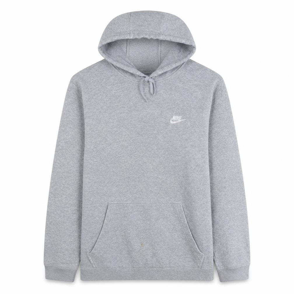 Nike Men Grey XL Pullover Hoodie Fleece Sweatshirt
