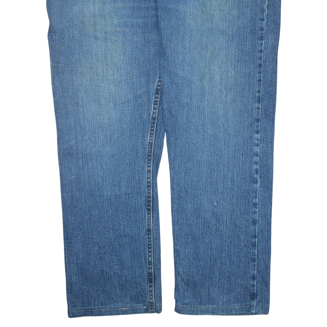 Lee Men's Blue Regular Fit Straight Leg Denim Jeans 40W 30L