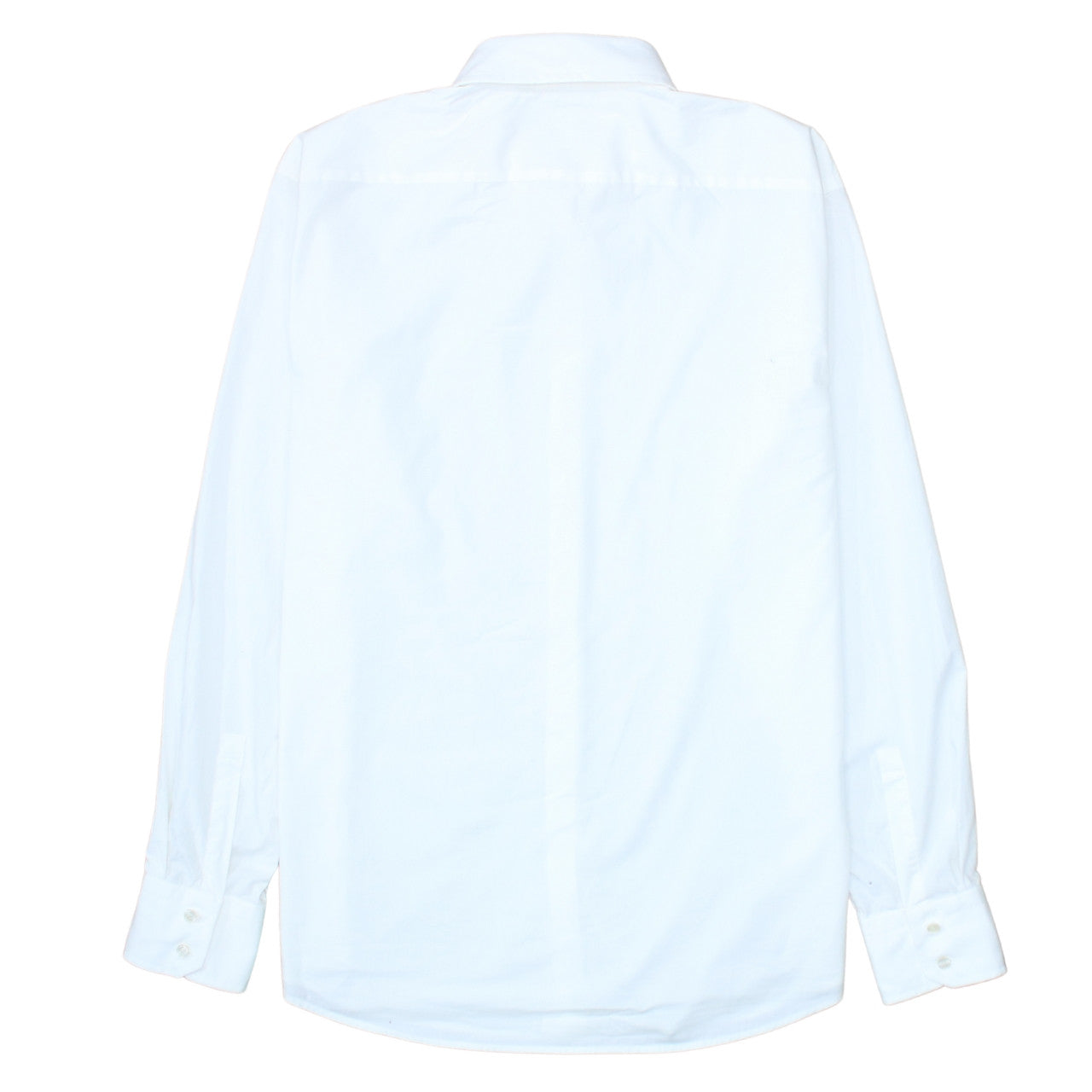Hugo Boss Men's White Regular Fit Long Sleeve Dress Shirt Size 44